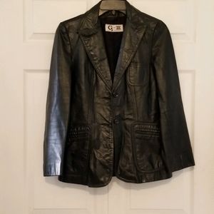 G-III New York Leather Jacket